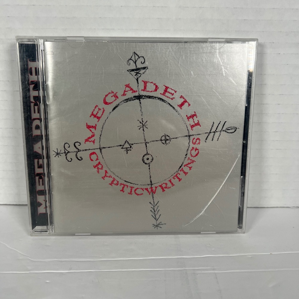 Megadeth Cryptic Writings CD 1997 Capitol Records HDCD 724383826223 Thrash Metal